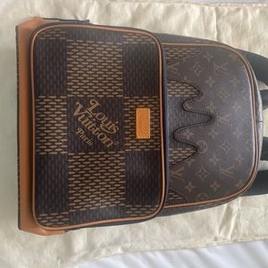 Louis Vuitton X Nigo Campus back pack lightly used with dust cover bag